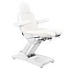 FOTEL KOSMETYCZNY ELEKTR. AZZURRO 872S PEDI-PRO 3 SILN. BIAŁY